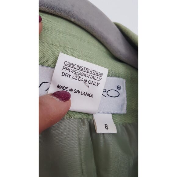 Vintage Sandro Sage Blazer - Picture 3 of 5